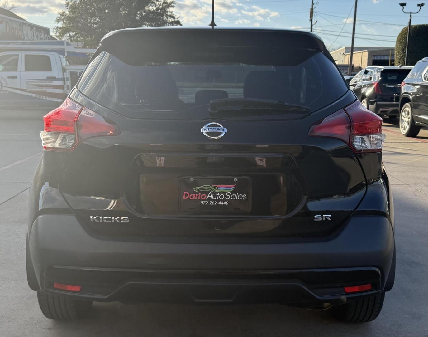 2018 Black Nissan Kicks (3N1CP5CU8JL) with an 1.6L L4 engine, located at 2401 E Main St., Grand Prairie, TX, 75050, (972) 262-4440, 32.748981, -96.969643 - Photo#11