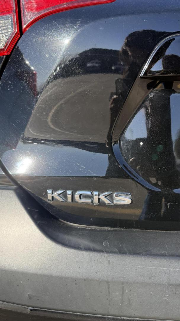 2018 Black Nissan Kicks (3N1CP5CU8JL) with an 1.6L L4 engine, located at 2401 E Main St., Grand Prairie, TX, 75050, (972) 262-4440, 32.748981, -96.969643 - Photo#24