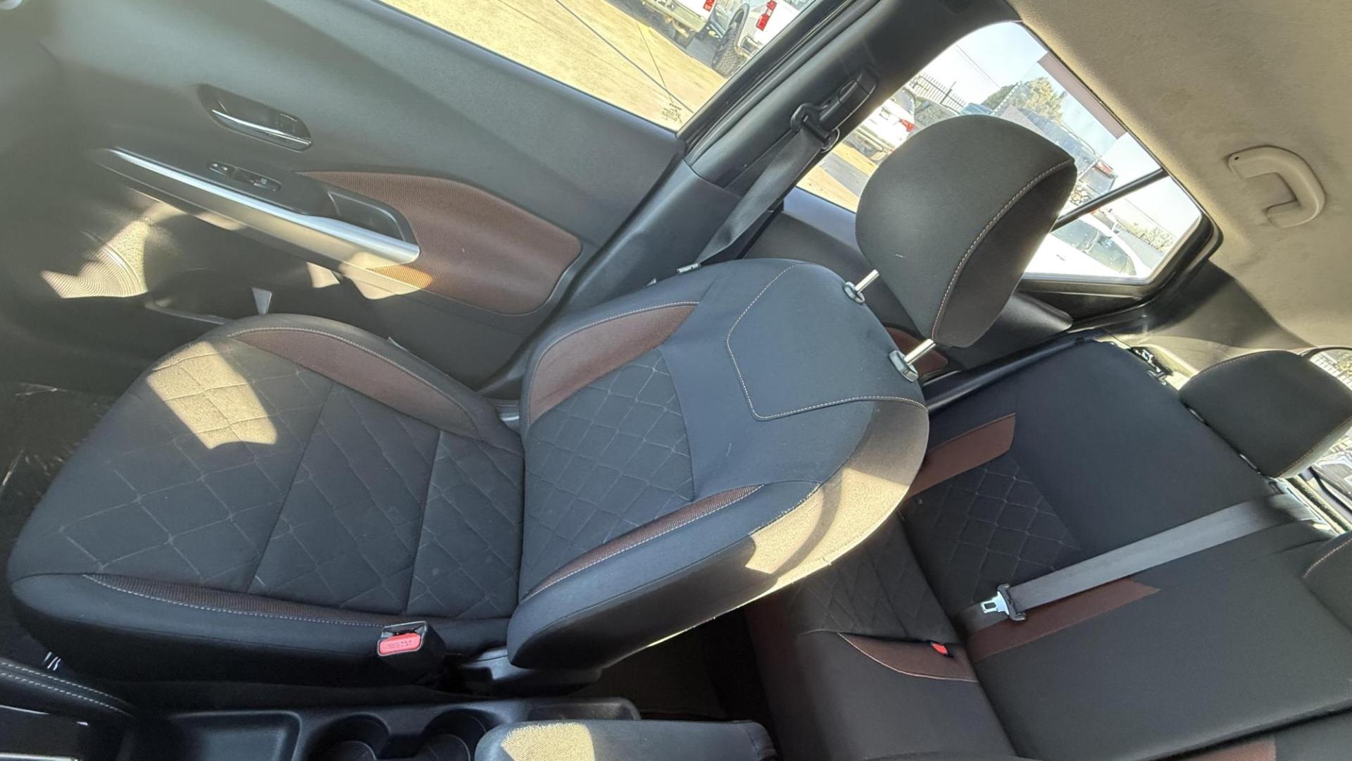 2018 Black Nissan Kicks (3N1CP5CU8JL) with an 1.6L L4 engine, located at 2401 E Main St., Grand Prairie, TX, 75050, (972) 262-4440, 32.748981, -96.969643 - Photo#34