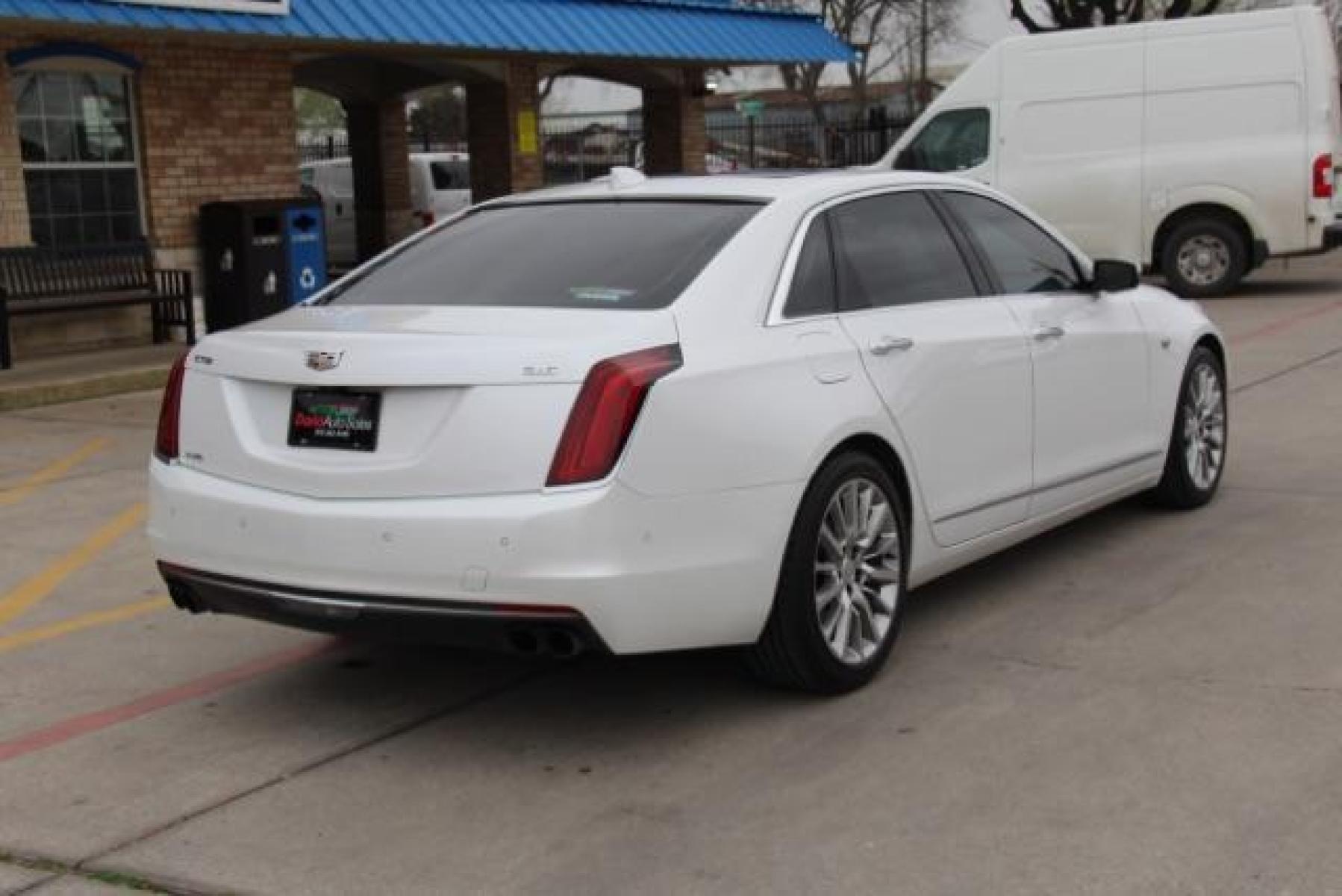 2017 WHITE Cadillac CT6 3.6L Luxury AWD (1G6KD5RS8HU) with an 3.6L V6 DOHC 24V TURBO engine, 8-Speed Automatic transmission, located at 2401 E Main St., Grand Prairie, TX, 75050, (972) 262-4440, 32.749290, -96.970558 - Photo #5
