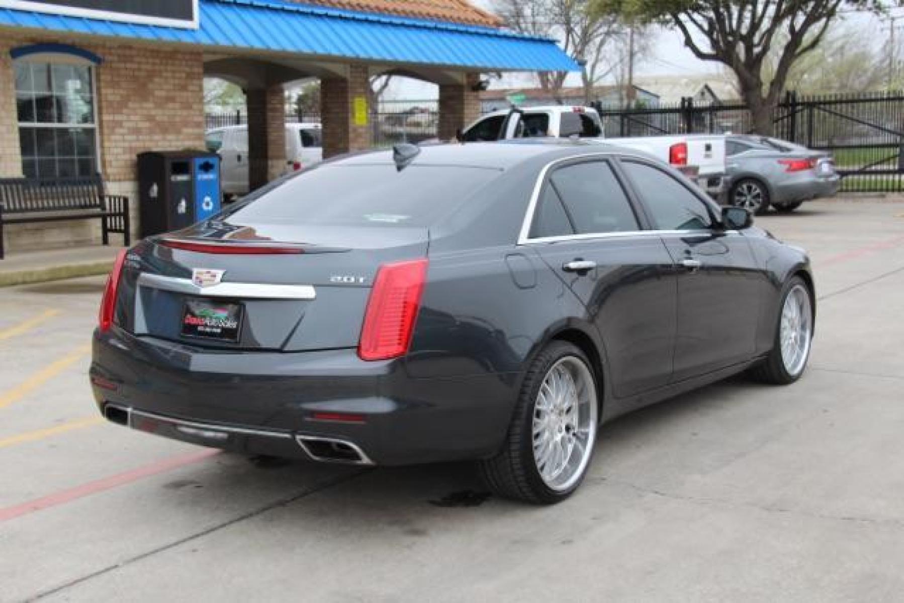 2016 Gray Cadillac CTS 2.0L Turbo Luxury AWD (1G6AX5SX5G0) with an 2.0L L4 DOHC 16V TURBO engine, 6-Speed Automatic transmission, located at 2401 E Main St., Grand Prairie, TX, 75050, (972) 262-4440, 32.749290, -96.970558 - Photo #6