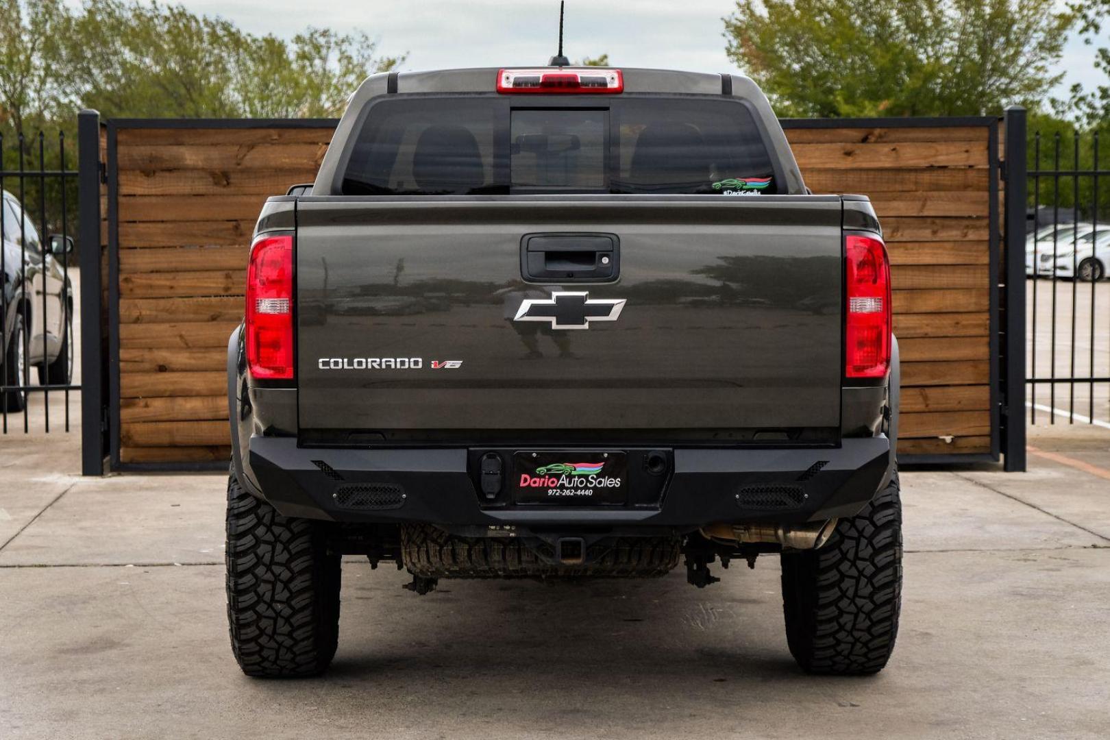 2018 BLACK Chevrolet Colorado ZR2 Crew Cab 4WD Short Box (1GCGTEEN4J1) with an 3.6L V6 DOHC 24V GAS engine, 6-Speed Automatic transmission, located at 2401 E Main St., Grand Prairie, TX, 75050, (972) 262-4440, 32.748981, -96.969643 - Photo#6
