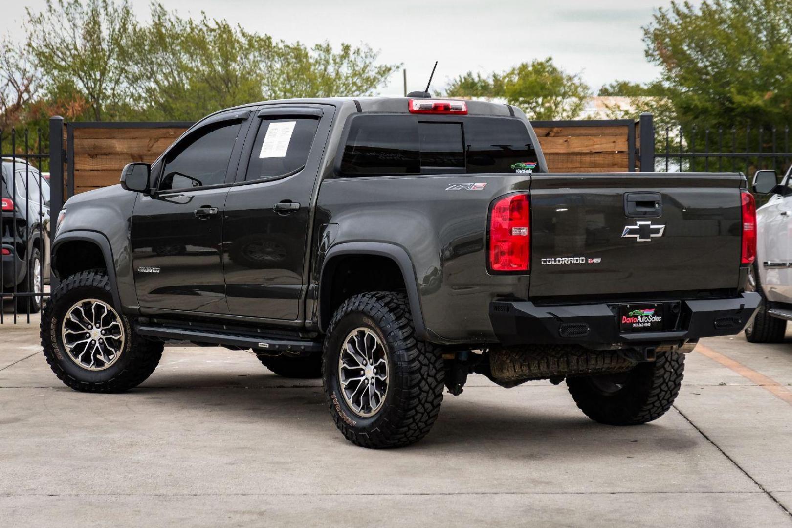 2018 BLACK Chevrolet Colorado ZR2 Crew Cab 4WD Short Box (1GCGTEEN4J1) with an 3.6L V6 DOHC 24V GAS engine, 6-Speed Automatic transmission, located at 2401 E Main St., Grand Prairie, TX, 75050, (972) 262-4440, 32.748981, -96.969643 - Photo#7