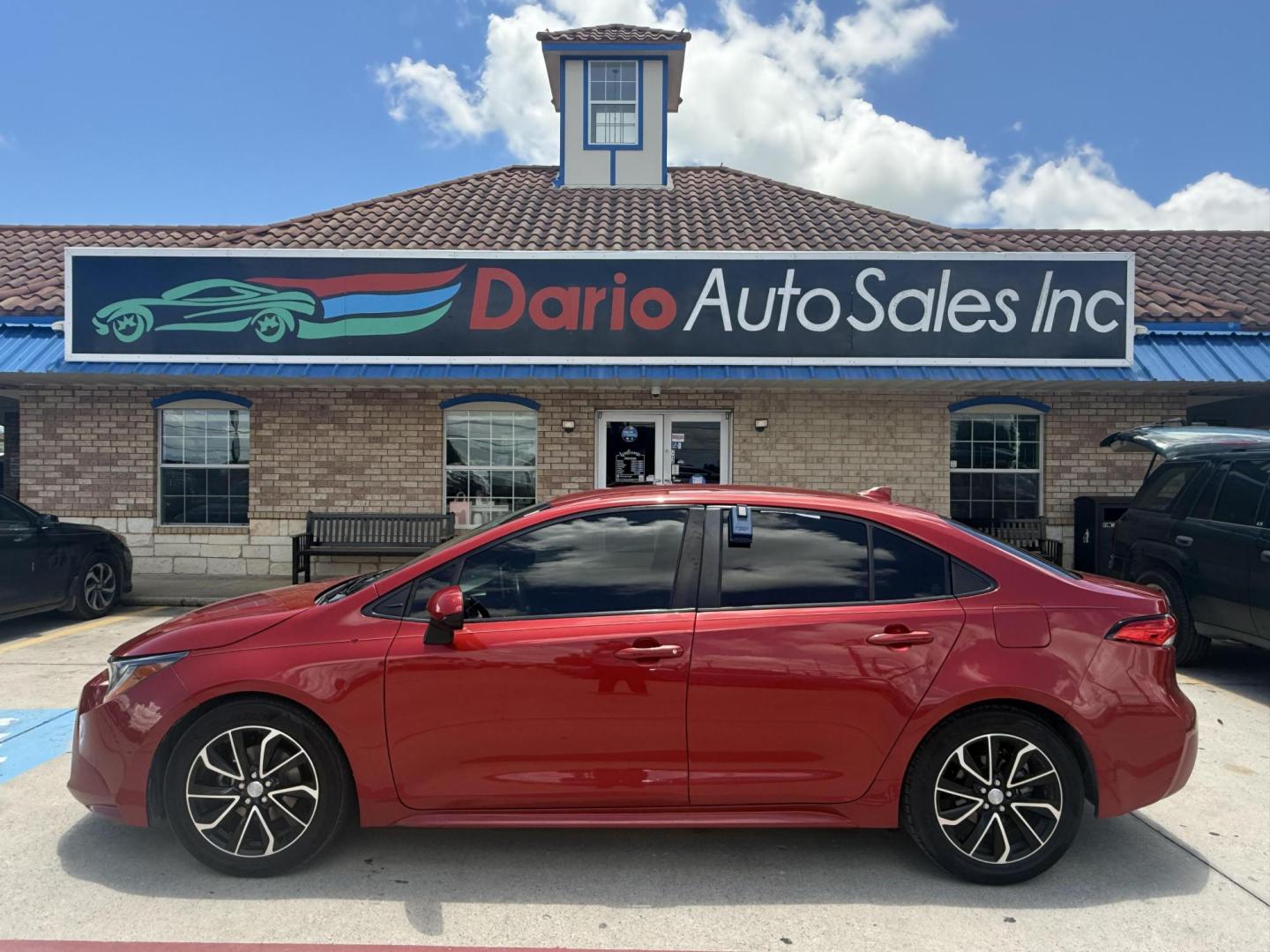 2021 Toyota Corolla (JTDEPMAE6MJ) with an 1.8L L4 DOHC 16V engine, located at 2401 E Main St., Grand Prairie, TX, 75050, (972) 262-4440, 32.748981, -96.969643 - Photo#1
