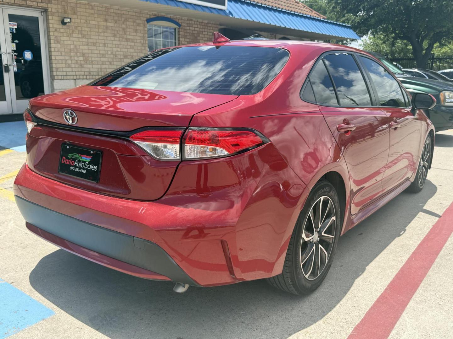 2021 Toyota Corolla (JTDEPMAE6MJ) with an 1.8L L4 DOHC 16V engine, located at 2401 E Main St., Grand Prairie, TX, 75050, (972) 262-4440, 32.748981, -96.969643 - Photo#9