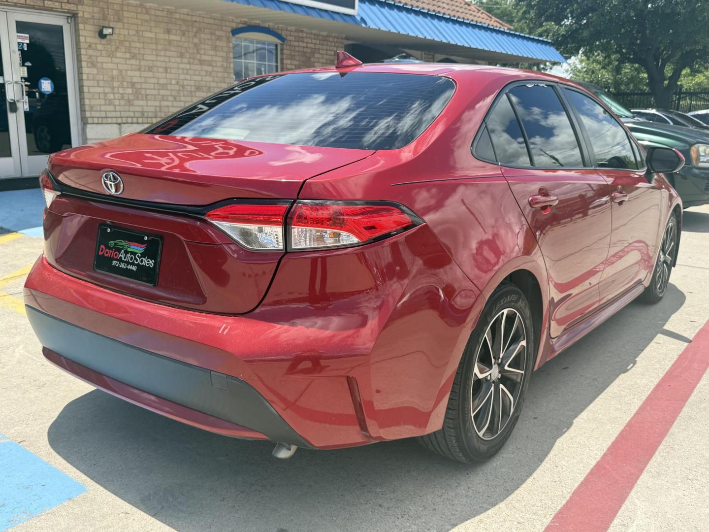 2021 Toyota Corolla (JTDEPMAE6MJ) with an 1.8L L4 DOHC 16V engine, located at 2401 E Main St., Grand Prairie, TX, 75050, (972) 262-4440, 32.748981, -96.969643 - Photo#19