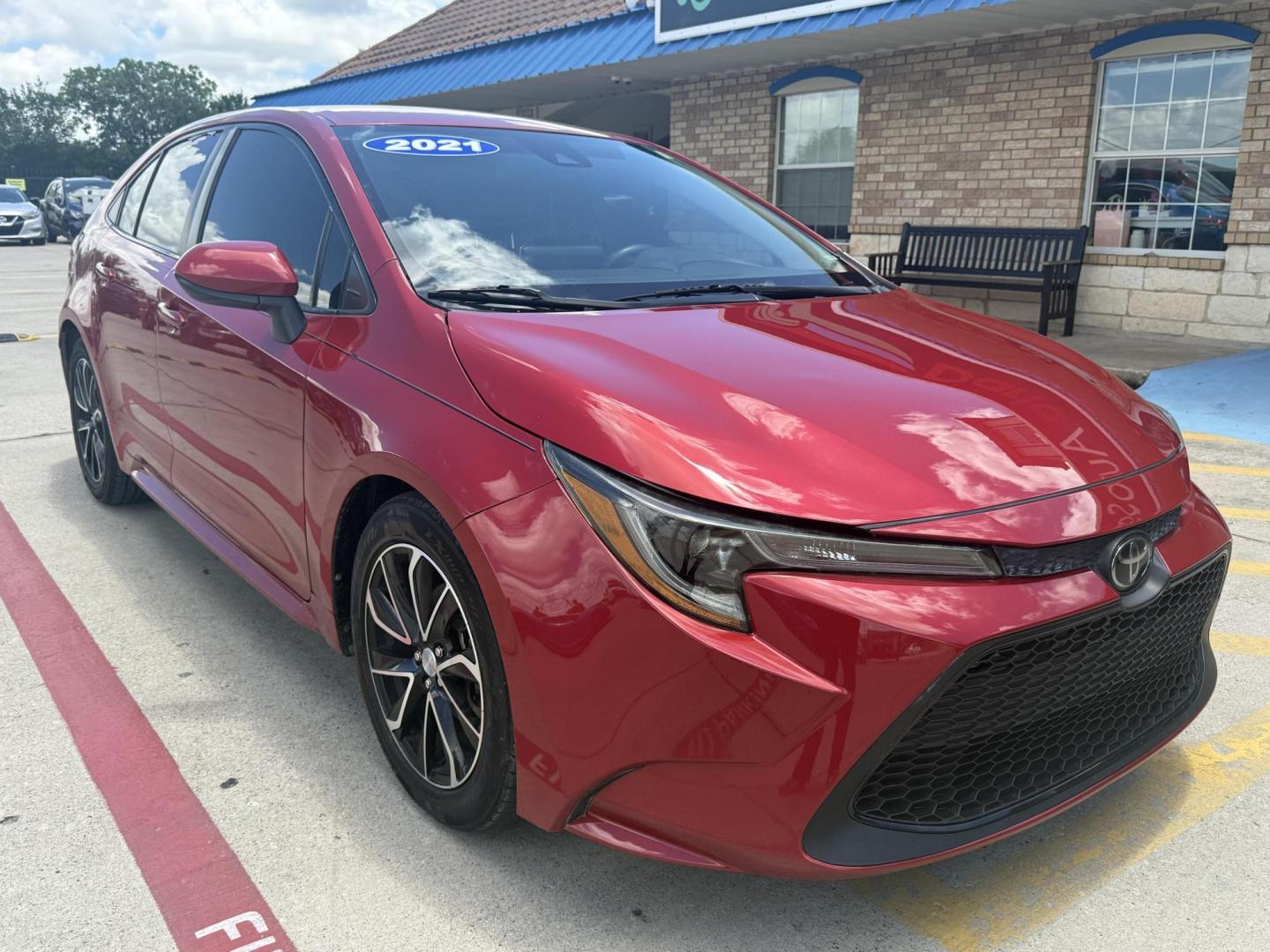 2021 Toyota Corolla (JTDEPMAE6MJ) with an 1.8L L4 DOHC 16V engine, located at 2401 E Main St., Grand Prairie, TX, 75050, (972) 262-4440, 32.748981, -96.969643 - Photo#23