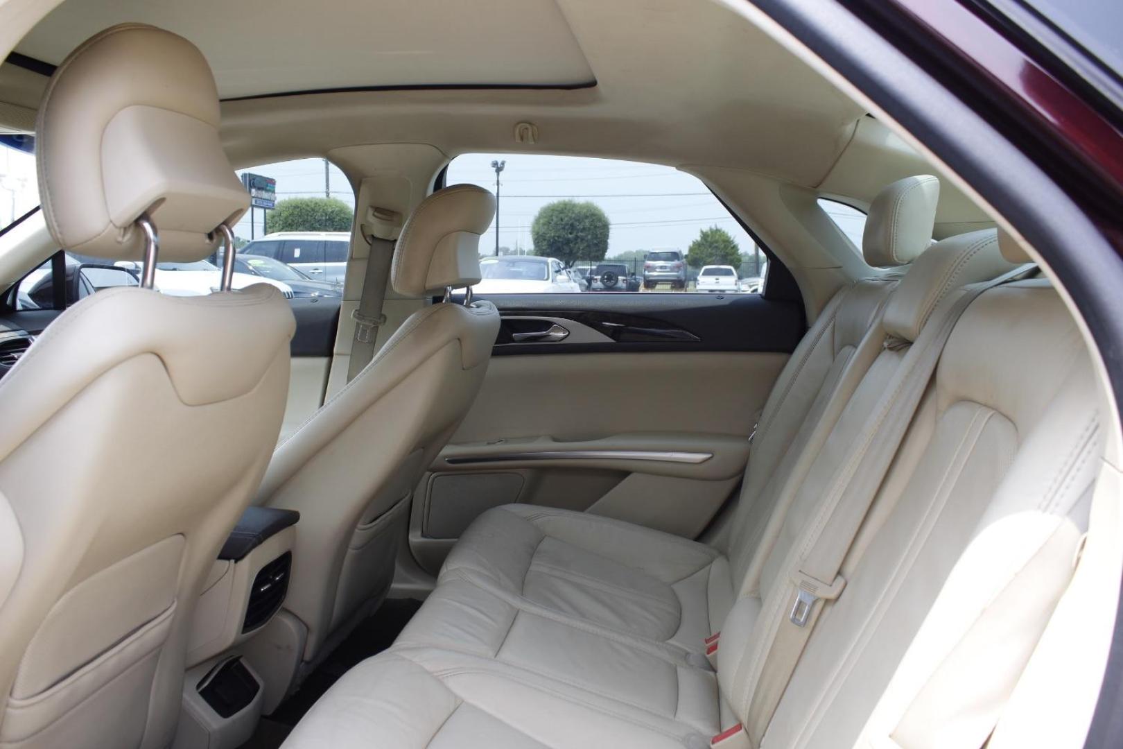 2013 MAROON Lincoln MKZ FWD (3LN6L2G92DR) with an 2.0L L4 DOHC 16V engine, 6-Speed Automatic transmission, located at 2401 E Main St., Grand Prairie, TX, 75050, (972) 262-4440, 32.748981, -96.969643 - Photo#13