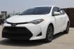 2017 WHITE Toyota Corolla LE CVT (5YFBURHE3HP) with an 1.8L L4 DOHC 16V engine, Continuously Variabl transmission, located at 2401 E Main St., Grand Prairie, TX, 75050, (972) 262-4440, 32.748981, -96.969643 - Photo#1