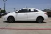 2017 WHITE Toyota Corolla LE CVT (5YFBURHE3HP) with an 1.8L L4 DOHC 16V engine, Continuously Variabl transmission, located at 2401 E Main St., Grand Prairie, TX, 75050, (972) 262-4440, 32.748981, -96.969643 - Photo#2