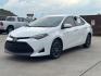 2017 WHITE Toyota Corolla LE CVT (5YFBURHE3HP) with an 1.8L L4 DOHC 16V engine, Continuously Variabl transmission, located at 2401 E Main St., Grand Prairie, TX, 75050, (972) 262-4440, 32.748981, -96.969643 - Photo#2
