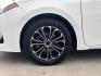 2017 WHITE Toyota Corolla LE CVT (5YFBURHE3HP) with an 1.8L L4 DOHC 16V engine, Continuously Variabl transmission, located at 2401 E Main St., Grand Prairie, TX, 75050, (972) 262-4440, 32.748981, -96.969643 - Photo#3