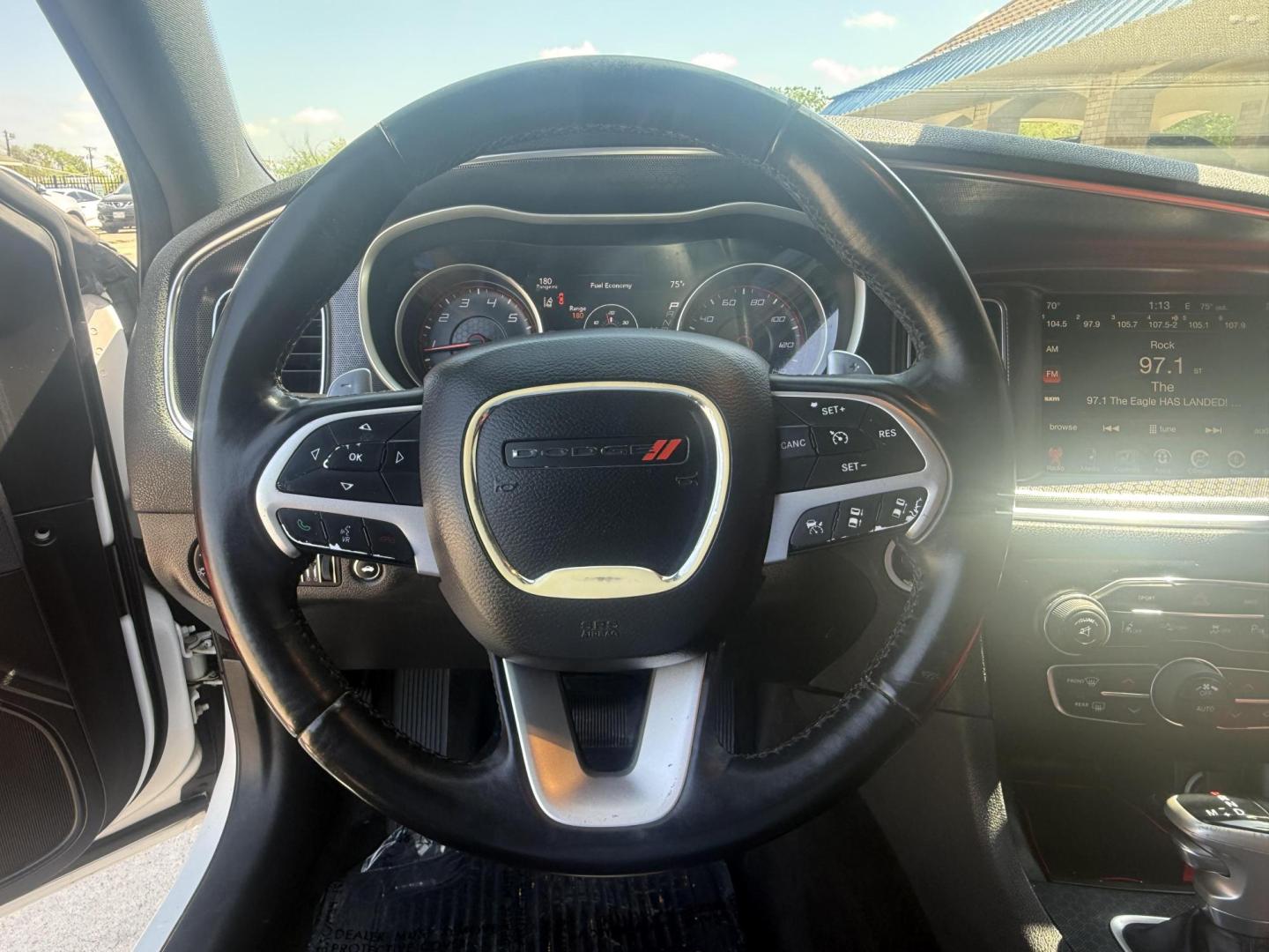 2015 White Dodge Charger (2C3CDXJG9FH) with an 3.6L V6 DOHC 24V engine, located at 2401 E Main St., Grand Prairie, TX, 75050, (972) 262-4440, 32.748981, -96.969643 - Photo#17