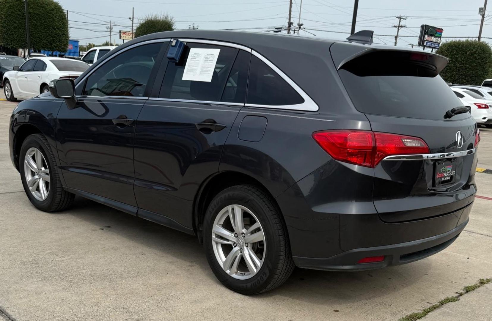 2014 Gray Acura RDX 6-Spd AT w/ Technolo (5J8TB3H54EL) with an 3.5L V6 DOHC 24V engine, 6-Speed Automatic transmission, located at 2401 E Main St., Grand Prairie, TX, 75050, (972) 262-4440, 32.748981, -96.969643 - Photo#4