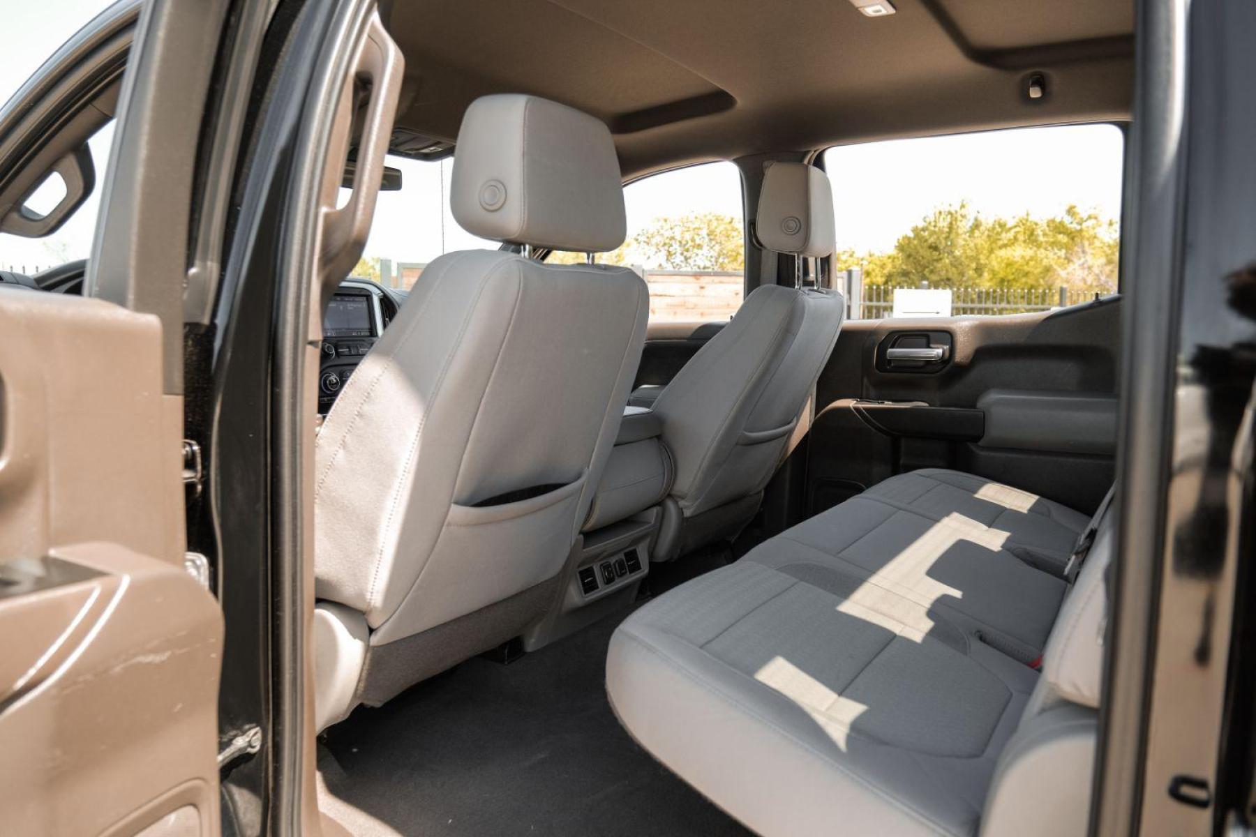 2019 BLACK Chevrolet Silverado 1500 LT Crew Cab 2WD (1GCPWCED0KZ) with an 5.3L V8 OHV 16V engine, 6-Speed Automatic transmission, located at 2401 E Main St., Grand Prairie, TX, 75050, (972) 262-4440, 32.748981, -96.969643 - Photo #37