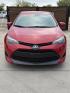 2018 red Toyota Corolla LE CVT (5YFBURHE8JP) with an 1.8L L4 DOHC 16V engine, Continuously Variabl transmission, located at 2401 E Main St., Grand Prairie, TX, 75050, (972) 262-4440, 32.748981, -96.969643 - Photo#1