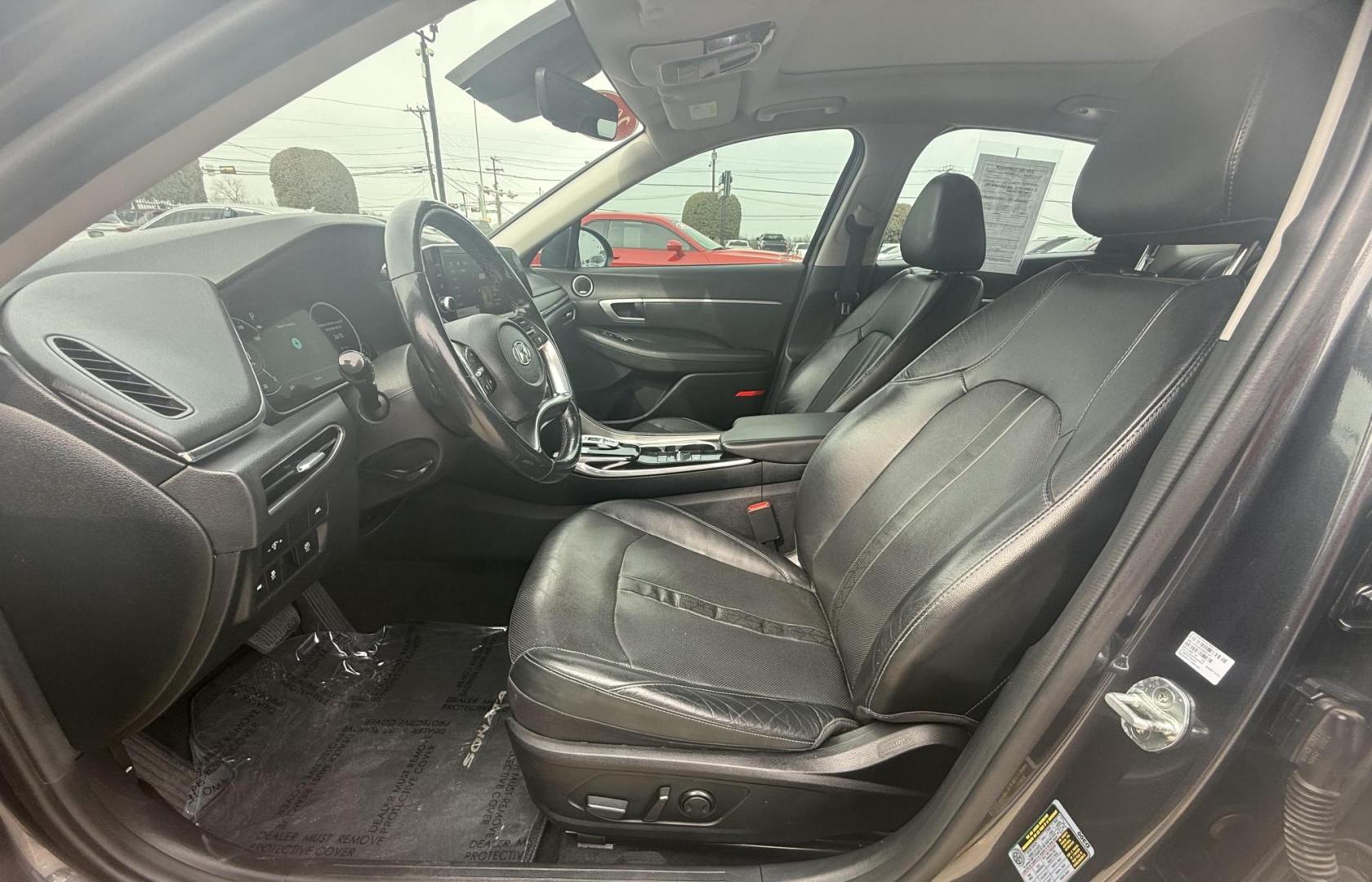2020 Gray Hyundai Sonata (5NPEF4JA9LH) with an 2.5L L4 DOHC 16V engine, located at 2401 E Main St., Grand Prairie, TX, 75050, (972) 262-4440, 32.748981, -96.969643 - Photo#6