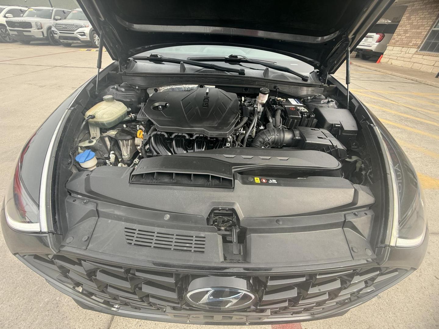 2020 Gray Hyundai Sonata (5NPEF4JA9LH) with an 2.5L L4 DOHC 16V engine, located at 2401 E Main St., Grand Prairie, TX, 75050, (972) 262-4440, 32.748981, -96.969643 - Photo#23