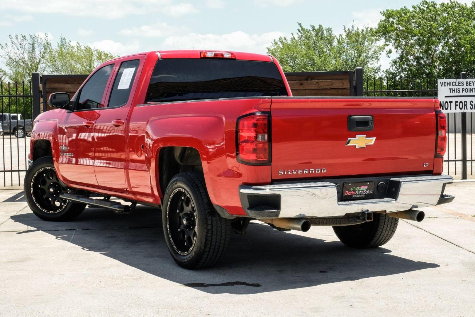 2014 Red Chevrolet Silverado 1500 1LT Double Cab 2WD (1GCRCREC4EZ) with an 5.3L V8 OHV 16V engine, 6-Speed Automatic transmission, located at 2401 E Main St., Grand Prairie, TX, 75050, (972) 262-4440, 32.748981, -96.969643 - Photo#11