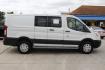 2018 White Ford Transit 250 Van Low Roof 60/40 Pass.130-in. WB (1FTYR1ZM6JK) with an 3.7L V6 DOHC 24V engine, 6-Speed Automatic transmission, located at 2401 E Main St., Grand Prairie, TX, 75050, (972) 262-4440, 32.748981, -96.969643 - Photo#8