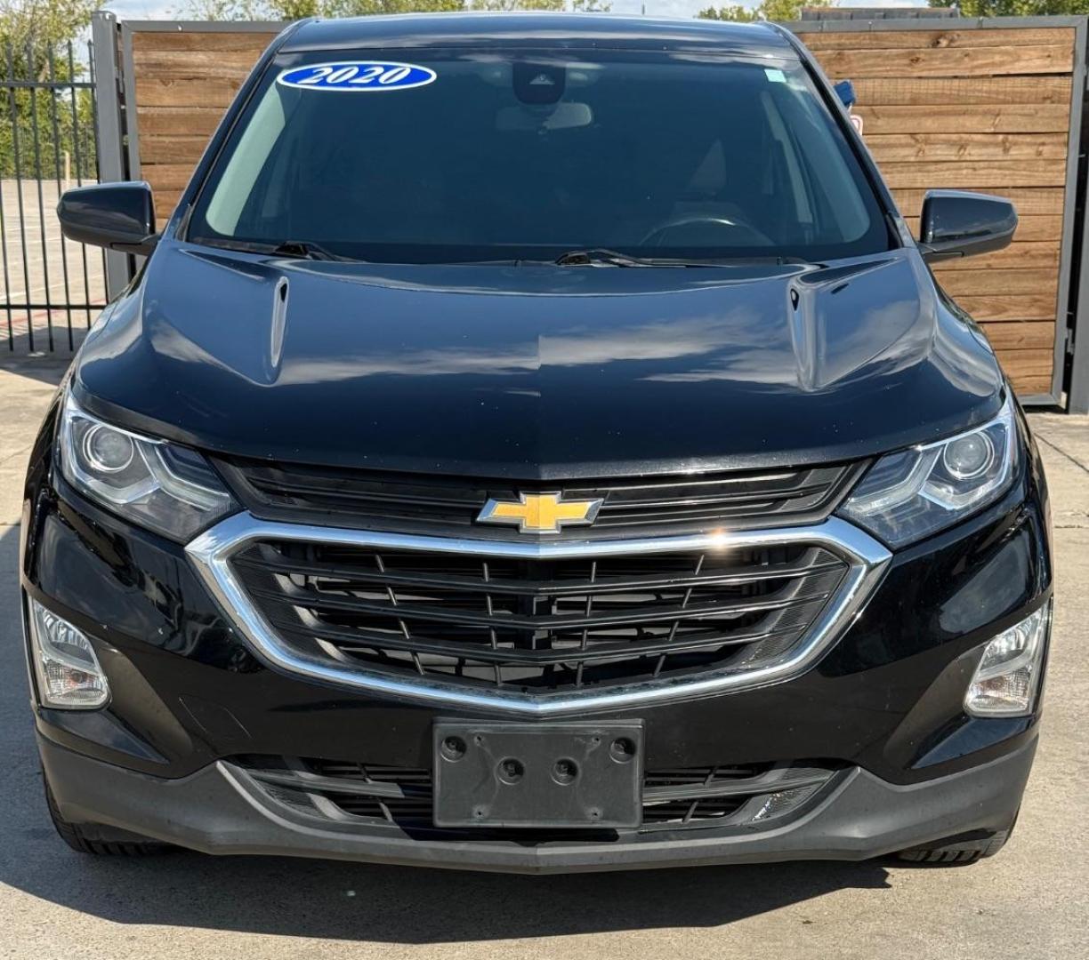 2020 BLACK Chevrolet Equinox LT 2WD (3GNAXKEV6LL) with an 1.5L L4 DOHC 16V TUR engine, 6-Speed Automatic transmission, located at 2401 E Main St., Grand Prairie, TX, 75050, (972) 262-4440, 32.748981, -96.969643 - Photo#0