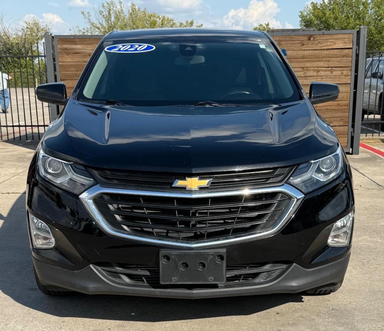 2020 BLACK Chevrolet Equinox LT 2WD (3GNAXKEV6LL) with an 1.5L L4 DOHC 16V TUR engine, 6-Speed Automatic transmission, located at 2401 E Main St., Grand Prairie, TX, 75050, (972) 262-4440, 32.748981, -96.969643 - Photo#1