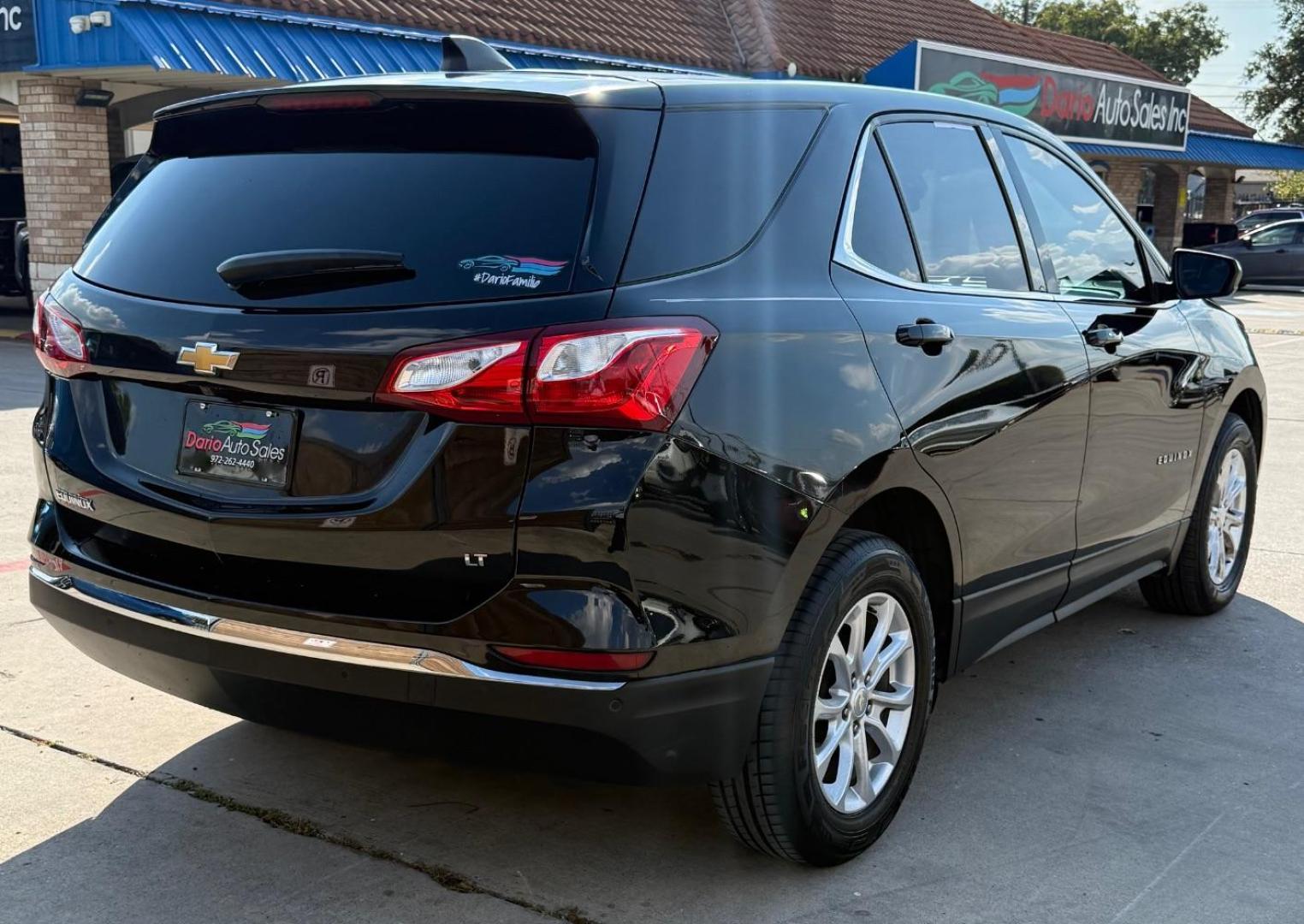 2020 BLACK Chevrolet Equinox LT 2WD (3GNAXKEV6LL) with an 1.5L L4 DOHC 16V TUR engine, 6-Speed Automatic transmission, located at 2401 E Main St., Grand Prairie, TX, 75050, (972) 262-4440, 32.748981, -96.969643 - Photo#10