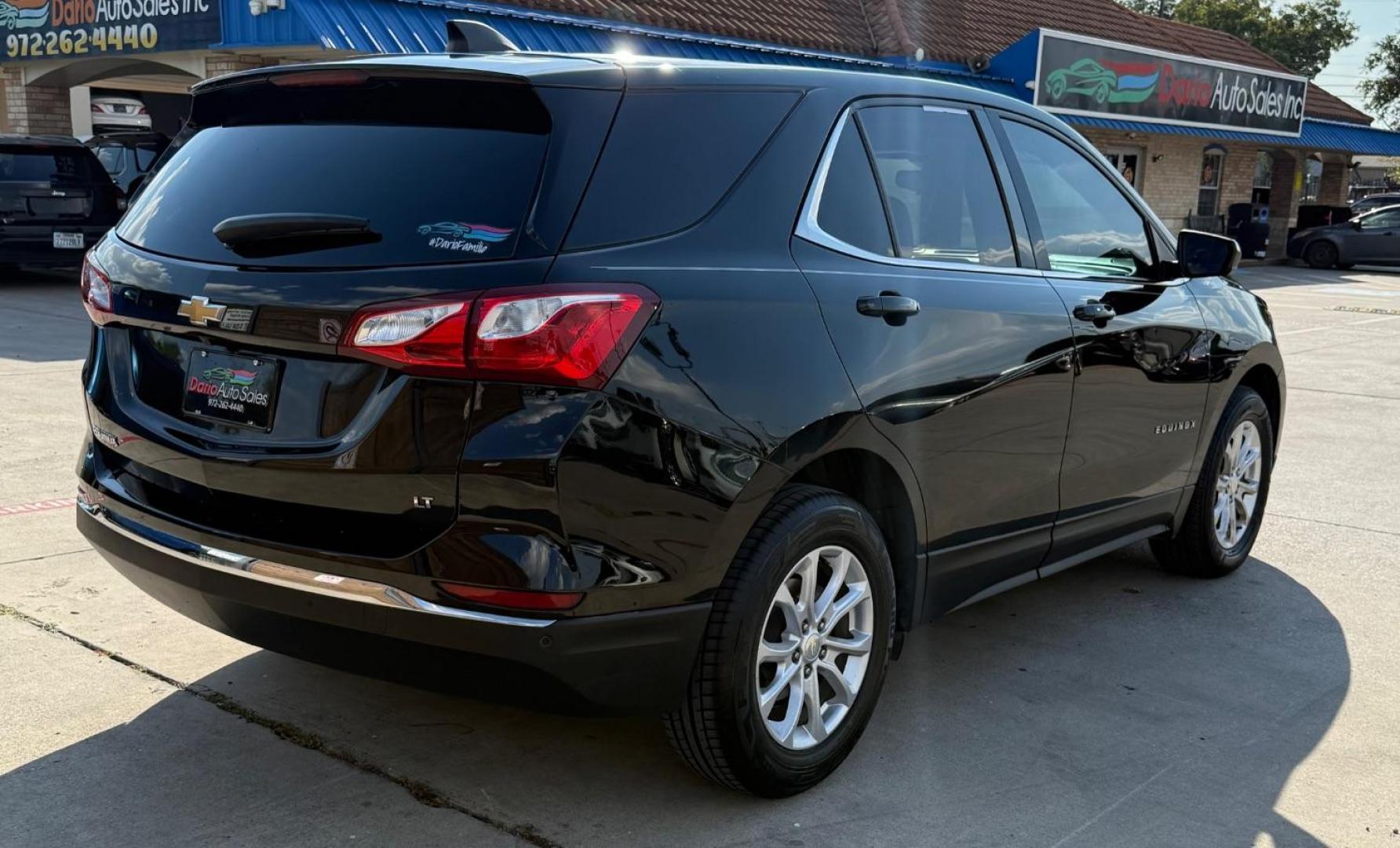 2020 BLACK Chevrolet Equinox LT 2WD (3GNAXKEV6LL) with an 1.5L L4 DOHC 16V TUR engine, 6-Speed Automatic transmission, located at 2401 E Main St., Grand Prairie, TX, 75050, (972) 262-4440, 32.748981, -96.969643 - Photo#11