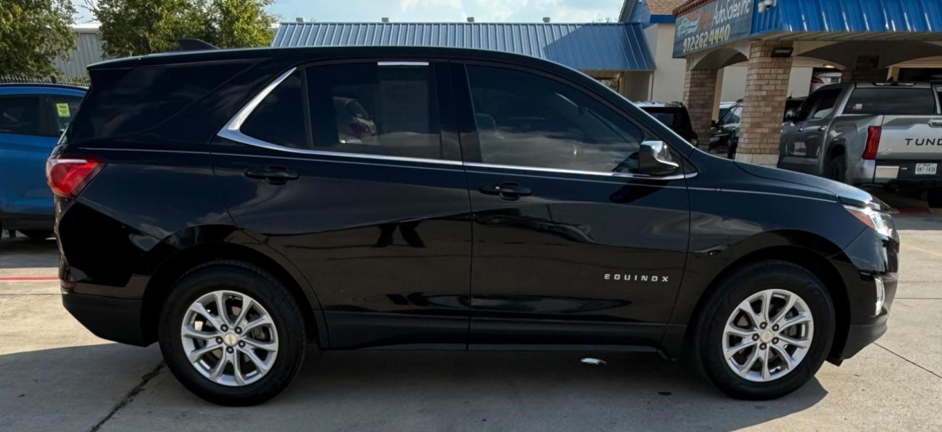 2020 BLACK Chevrolet Equinox LT 2WD (3GNAXKEV6LL) with an 1.5L L4 DOHC 16V TUR engine, 6-Speed Automatic transmission, located at 2401 E Main St., Grand Prairie, TX, 75050, (972) 262-4440, 32.748981, -96.969643 - Photo#12