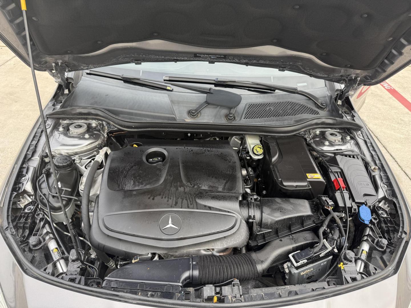 2015 Gray Mercedes-Benz Cla-Class (WDDSJ4EBXFN) with an 2.0L L4 DOHC 16V engine, located at 2401 E Main St., Grand Prairie, TX, 75050, (972) 262-4440, 32.748981, -96.969643 - Photo#19