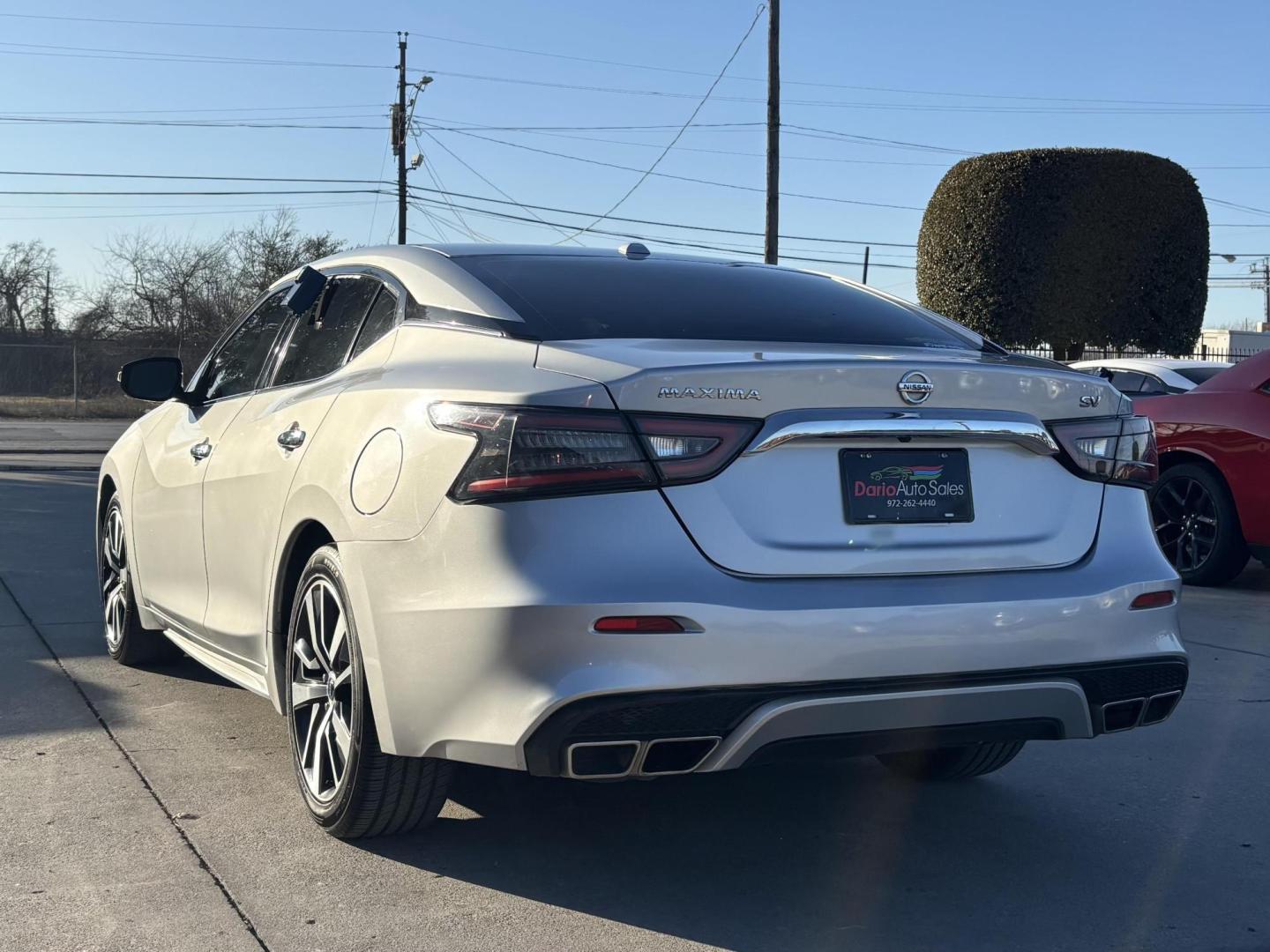 2019 Silver Nissan Maxima (1N4AA6AV8KC) with an 3.5L V6 DOHC 24V engine, located at 2401 E Main St., Grand Prairie, TX, 75050, (972) 262-4440, 32.748981, -96.969643 - Photo#14