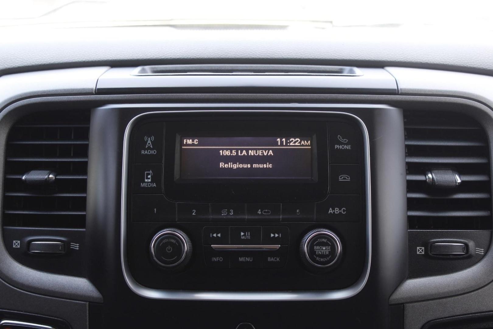 2018 black RAM 1500 Tradesman Quad Cab 2 (1C6RR6FG7JS) with an 3.6L V6 DOHC 24V FFV engine, 8-Speed Automatic transmission, located at 2401 E Main St., Grand Prairie, TX, 75050, (972) 262-4440, 32.748981, -96.969643 - Photo#13