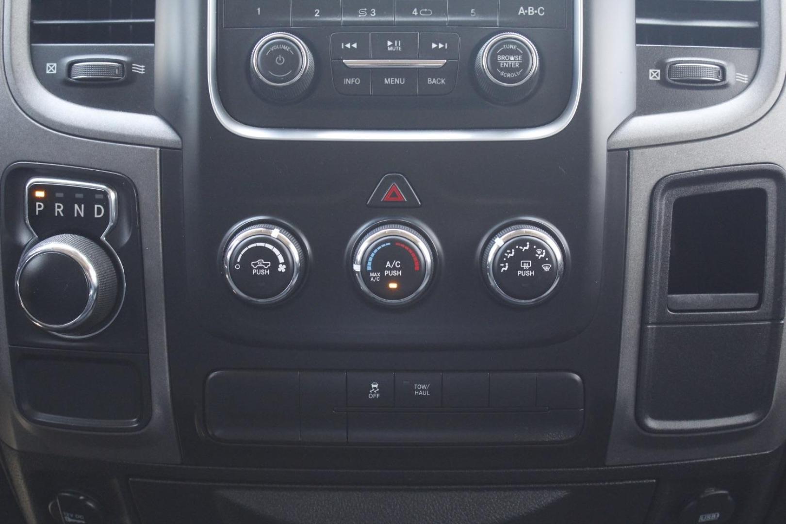 2018 black RAM 1500 Tradesman Quad Cab 2 (1C6RR6FG7JS) with an 3.6L V6 DOHC 24V FFV engine, 8-Speed Automatic transmission, located at 2401 E Main St., Grand Prairie, TX, 75050, (972) 262-4440, 32.748981, -96.969643 - Photo#14