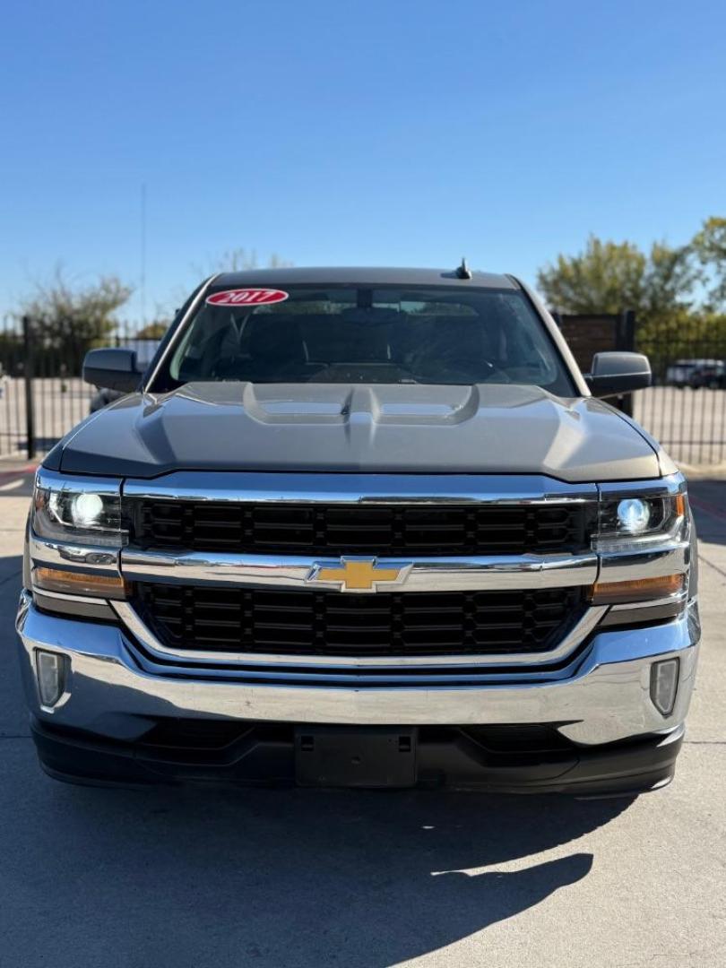 2017 Brown Chevrolet Silverado 1500 LT Double Cab 2WD (1GCRCREH6HZ) with an 4.3L V6 OHV 12V engine, 6-Speed Automatic transmission, located at 2401 E Main St., Grand Prairie, TX, 75050, (972) 262-4440, 32.748981, -96.969643 - Photo#0