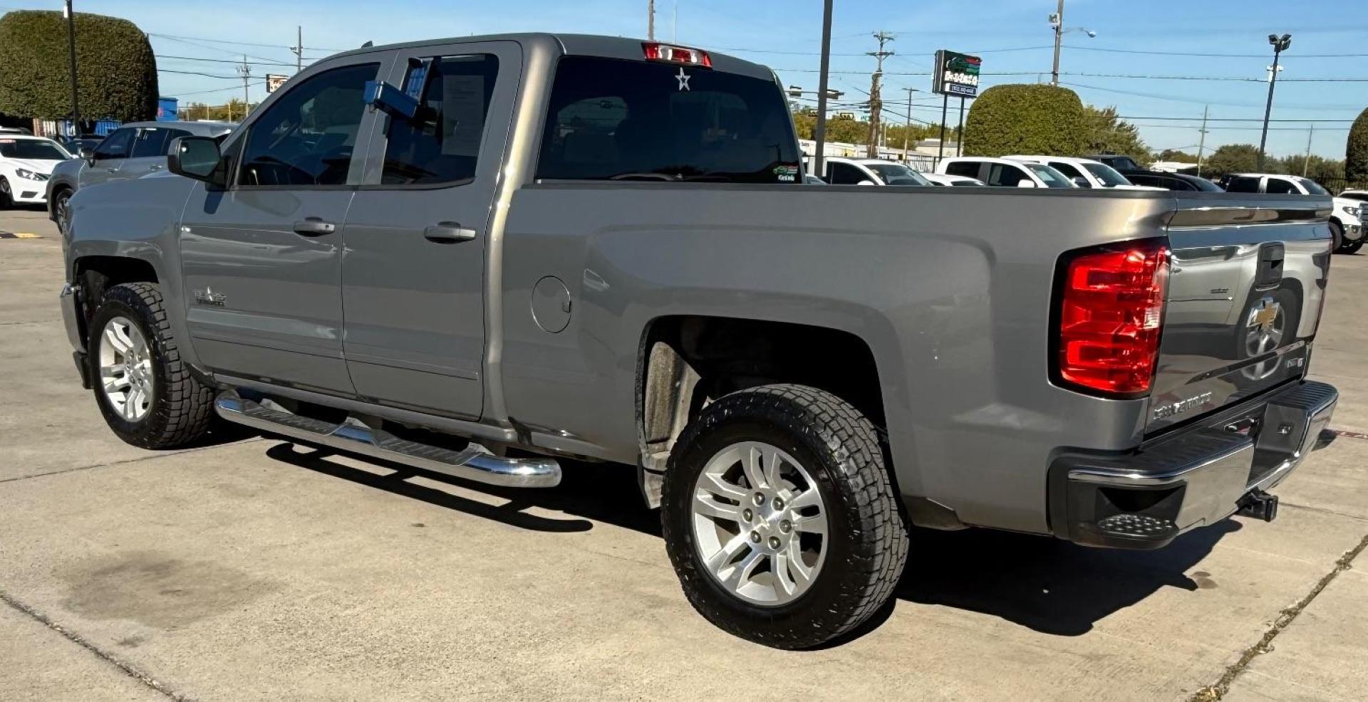 2017 Brown Chevrolet Silverado 1500 LT Double Cab 2WD (1GCRCREH6HZ) with an 4.3L V6 OHV 12V engine, 6-Speed Automatic transmission, located at 2401 E Main St., Grand Prairie, TX, 75050, (972) 262-4440, 32.748981, -96.969643 - Photo#7