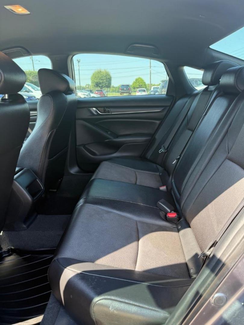 2019 GRAY Honda Accord Sport CVT (1HGCV1F37KA) with an 1.5L L4 DOHC 16V TUR engine, Continuously Variabl transmission, located at 2401 E Main St., Grand Prairie, TX, 75050, (972) 262-4440, 32.748981, -96.969643 - Photo#20