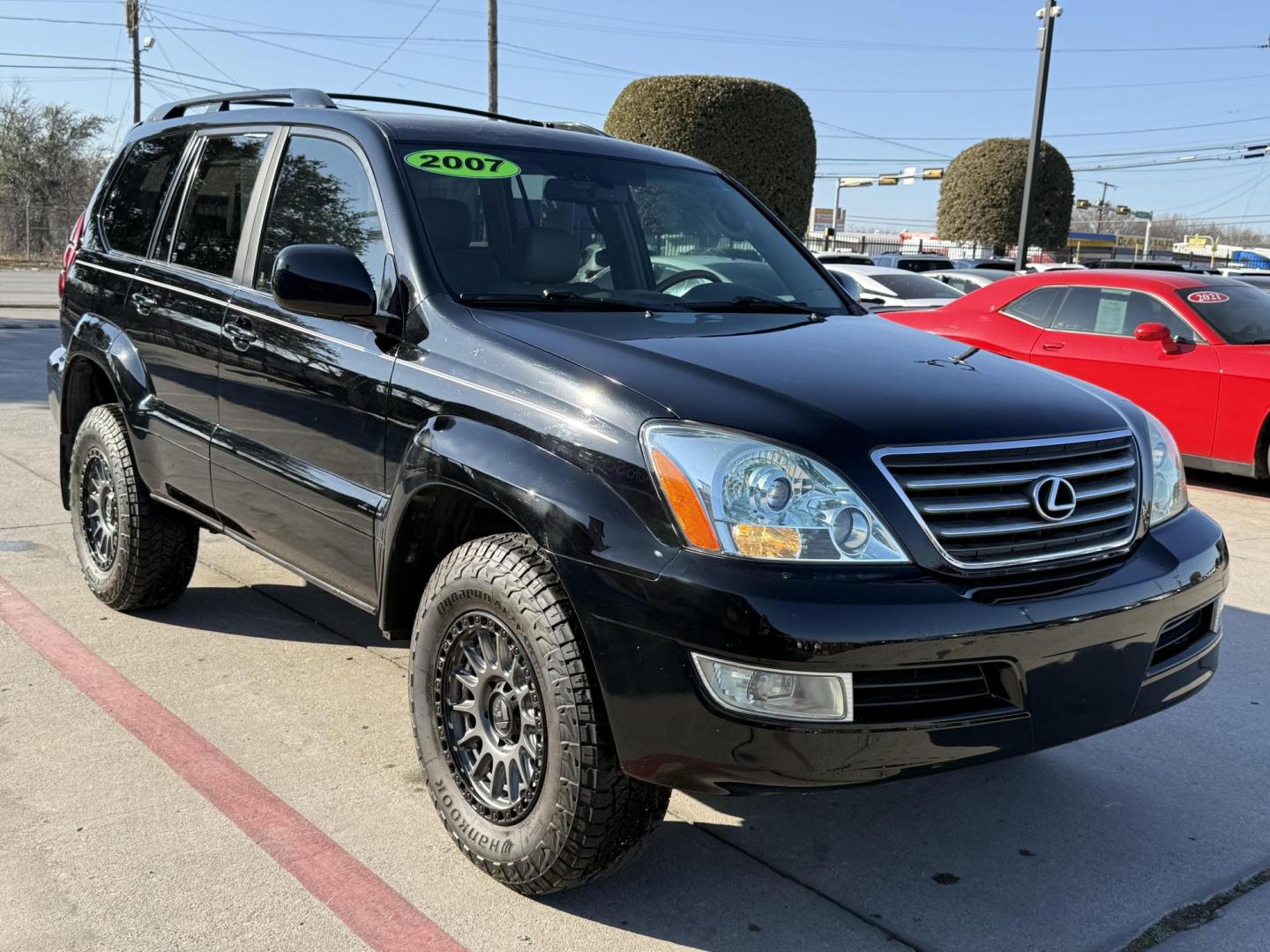2007 Black Lexus Gx 470 (JTJBT20XX70) with an 4.7L V8 DOHC 32V engine, located at 2401 E Main St., Grand Prairie, TX, 75050, (972) 262-4440, 32.748981, -96.969643 - Photo#2
