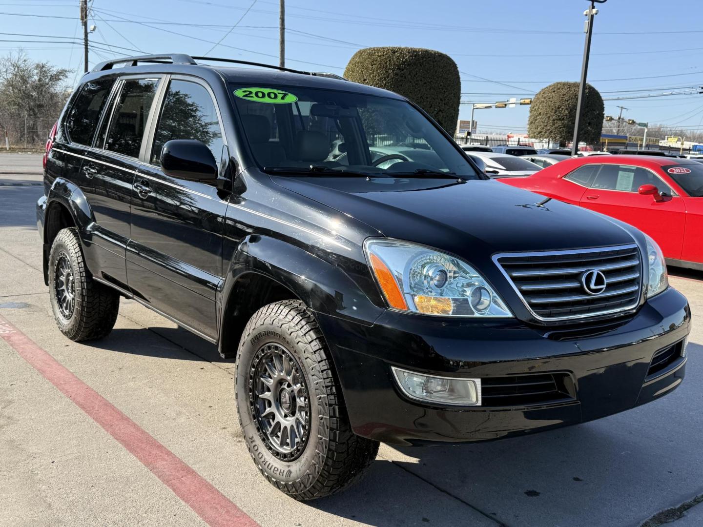 2007 Black Lexus Gx 470 (JTJBT20XX70) with an 4.7L V8 DOHC 32V engine, located at 2401 E Main St., Grand Prairie, TX, 75050, (972) 262-4440, 32.748981, -96.969643 - Photo#3