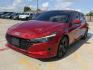 2021 Red Hyundai Elantra (5NPLM4AG7MH) with an 2.0L L4 DOHC 16V engine, located at 2401 E Main St., Grand Prairie, TX, 75050, (972) 262-4440, 32.748981, -96.969643 - Photo#29