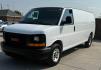2014 WHITE GMC Savana G2500 Extended Cargo (1GTW7GCA7E1) with an 4.8L V8 OHV 16V FFV engine, 6-Speed Automatic transmission, located at 2401 E Main St., Grand Prairie, TX, 75050, (972) 262-4440, 32.748981, -96.969643 - Photo#2