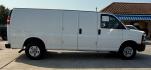 2014 WHITE GMC Savana G2500 Extended Cargo (1GTW7GCA7E1) with an 4.8L V8 OHV 16V FFV engine, 6-Speed Automatic transmission, located at 2401 E Main St., Grand Prairie, TX, 75050, (972) 262-4440, 32.748981, -96.969643 - Photo#12
