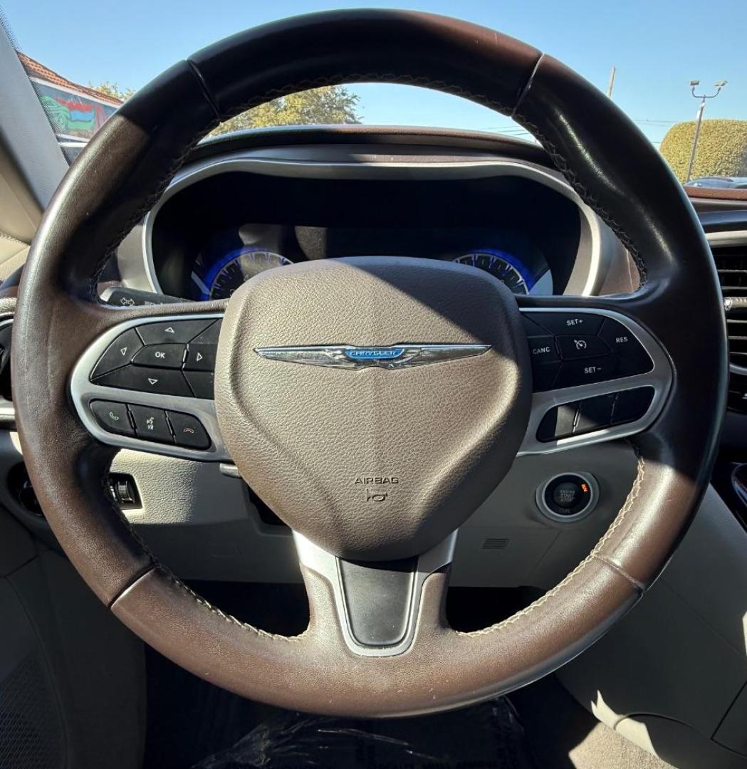 2017 Gray Chrysler Pacifica Touring-L (2C4RC1BG3HR) with an 3.6L V6 DOHC 24V engine, 9-Speed Automatic transmission, located at 2401 E Main St., Grand Prairie, TX, 75050, (972) 262-4440, 32.748981, -96.969643 - Photo#22