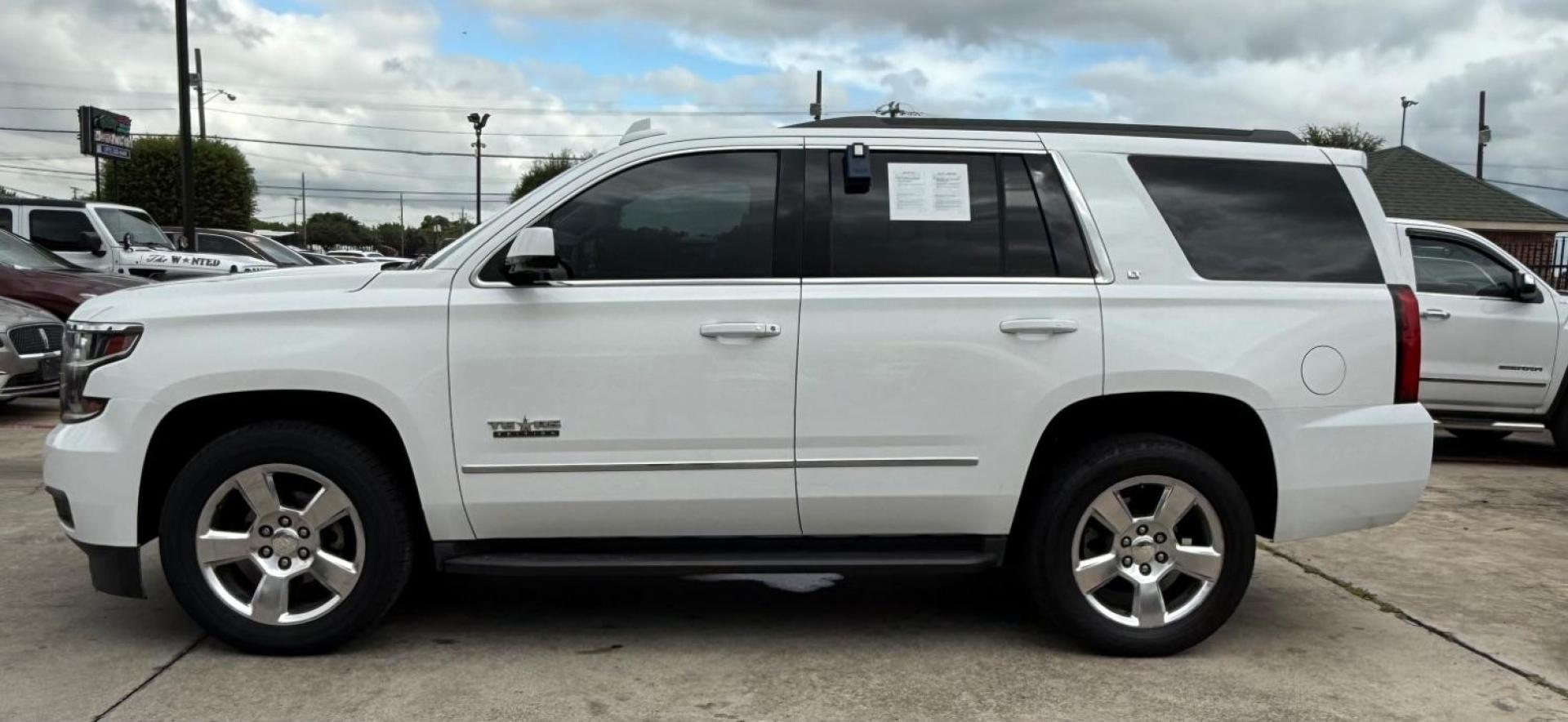 2015 White Chevrolet Tahoe LT (1GNSCBKC4FR) , located at 2401 E Main St., Grand Prairie, TX, 75050, (972) 262-4440, 32.748981, -96.969643 - Photo#4