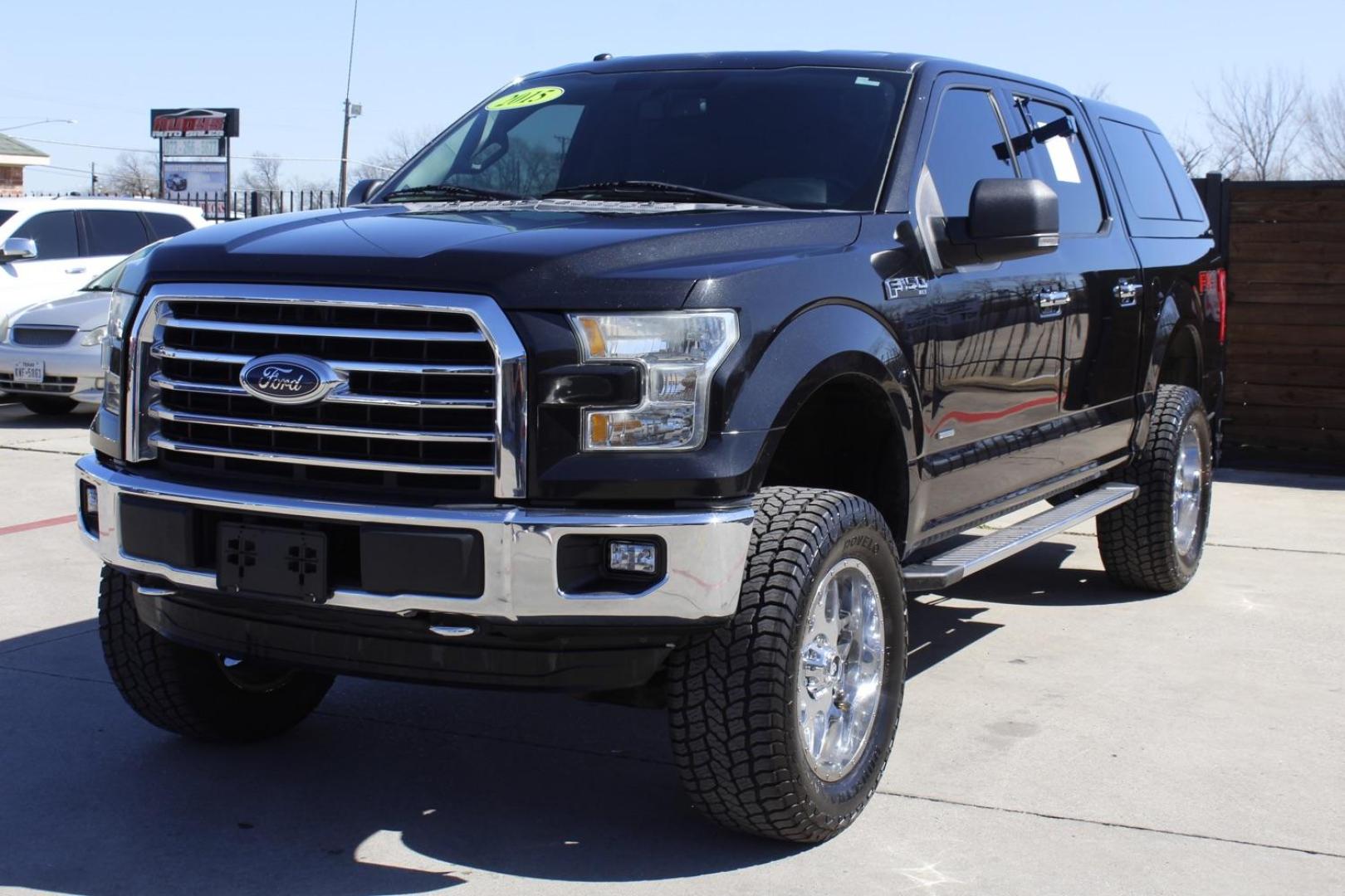 2015 Black Ford F-150 XLT SuperCrew 6.5-ft. Bed 4WD (1FTEW1EG7FK) with an 3.5L V6 TURBO engine, 6-Speed Automatic transmission, located at 2401 E Main St., Grand Prairie, TX, 75050, (972) 262-4440, 32.748981, -96.969643 - Photo#1