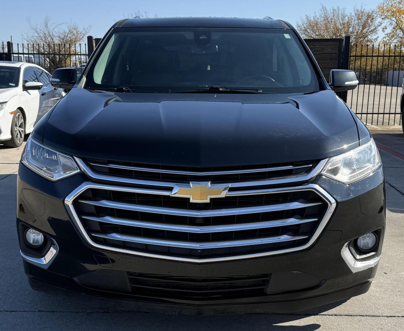 2018 Black Chevrolet Traverse (1GNEVKKW3JJ) , located at 2401 E Main St., Grand Prairie, TX, 75050, (972) 262-4440, 32.748981, -96.969643 - Photo#1
