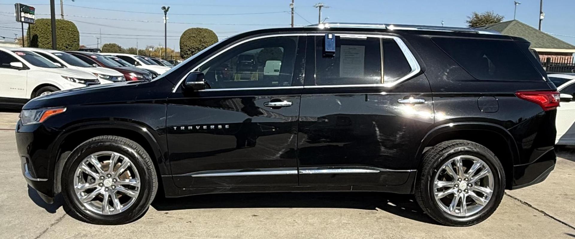 2018 Black Chevrolet Traverse (1GNEVKKW3JJ) , located at 2401 E Main St., Grand Prairie, TX, 75050, (972) 262-4440, 32.748981, -96.969643 - Photo#2