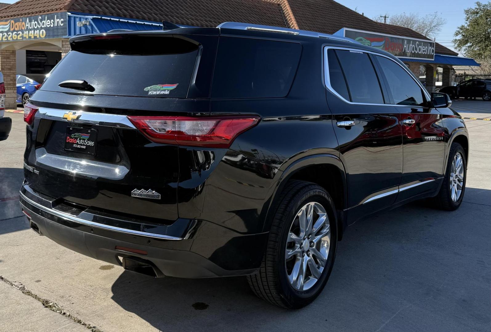2018 Black Chevrolet Traverse (1GNEVKKW3JJ) , located at 2401 E Main St., Grand Prairie, TX, 75050, (972) 262-4440, 32.748981, -96.969643 - Photo#6