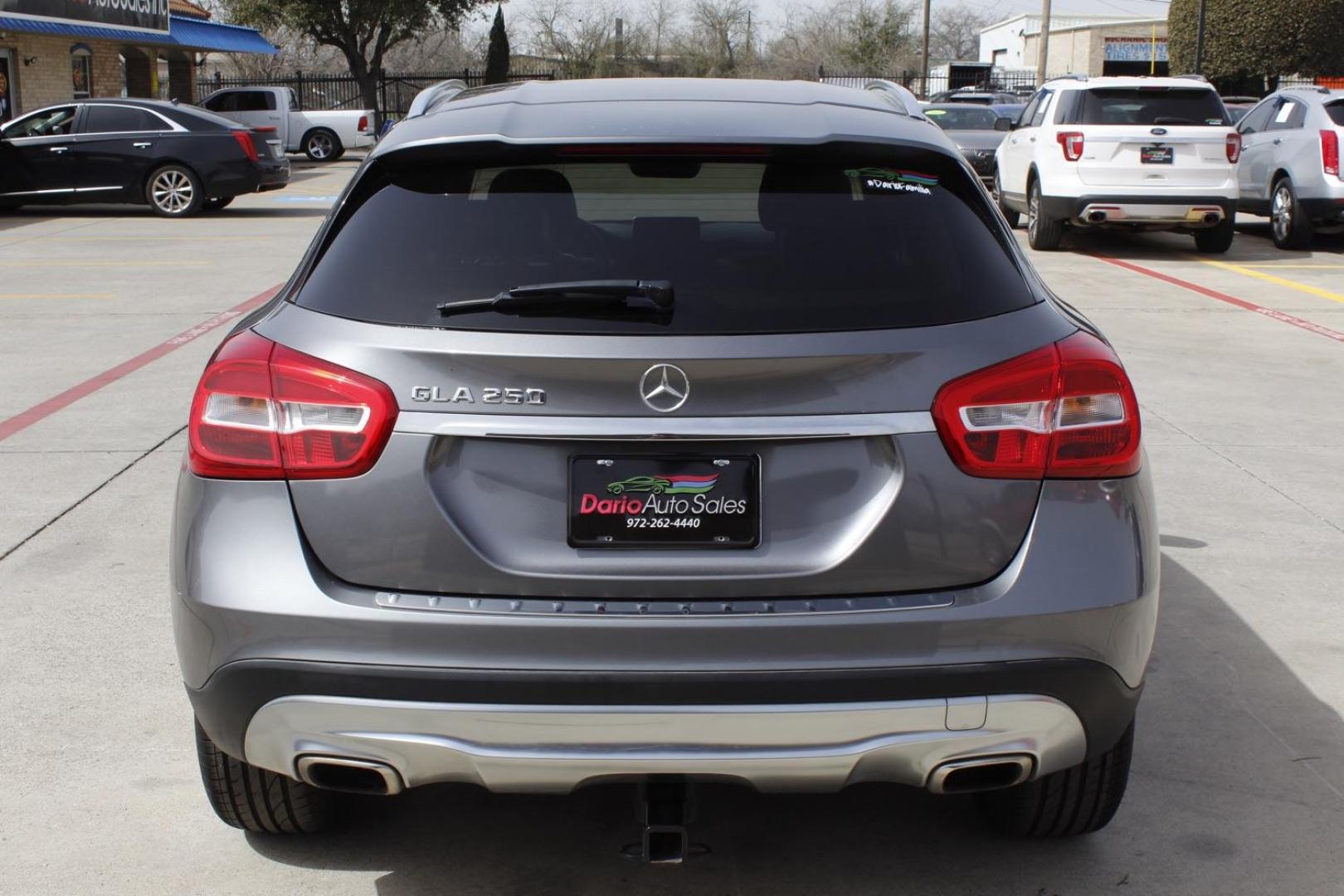 2016 Gray Mercedes Benz Gla 250 (WDCTG4EB0GJ) , located at 2401 E Main St., Grand Prairie, TX, 75050, (972) 262-4440, 32.748981, -96.969643 - Photo#5