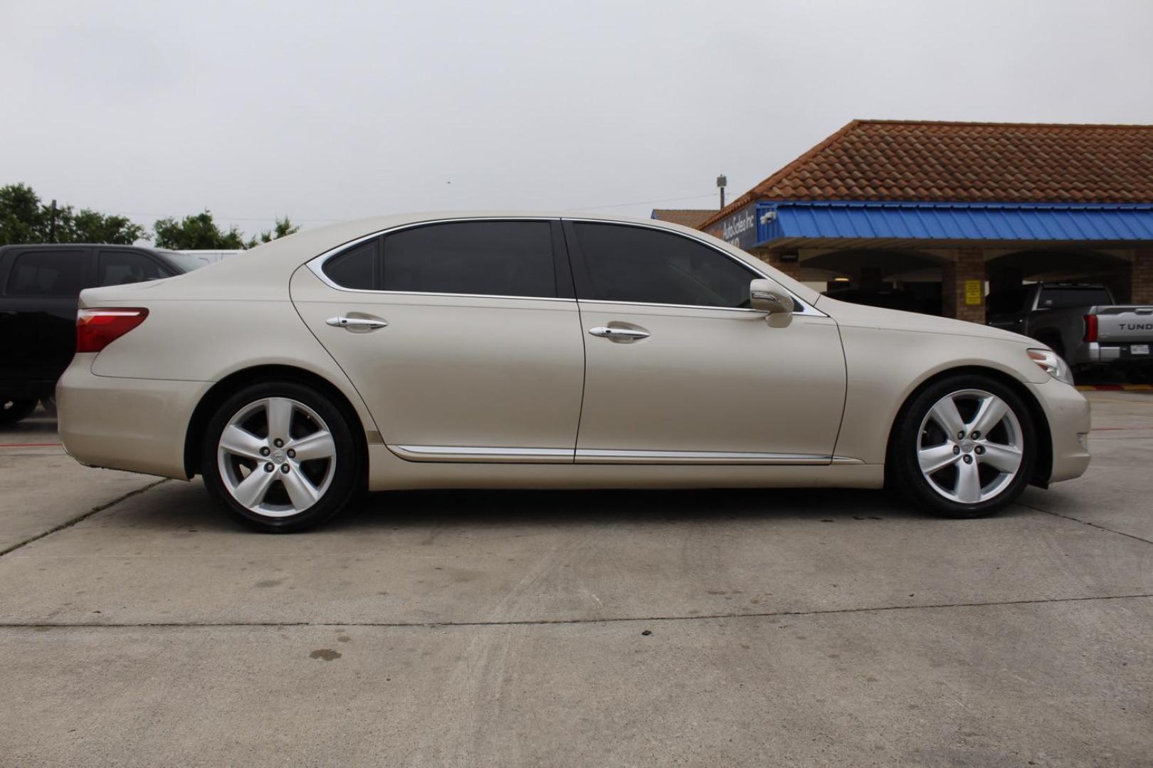 2011 Gold Lexus LS L (JTHGL5EF3B5) , located at 2401 E Main St., Grand Prairie, TX, 75050, (972) 262-4440, 32.748981, -96.969643 - Photo#8