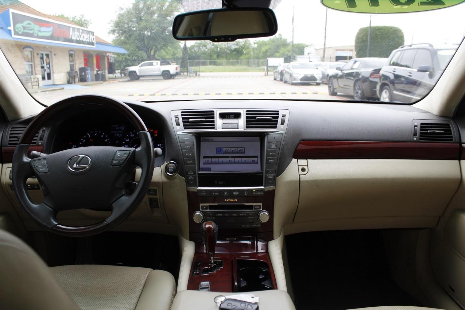 2011 Gold Lexus LS L (JTHGL5EF3B5) , located at 2401 E Main St., Grand Prairie, TX, 75050, (972) 262-4440, 32.748981, -96.969643 - Photo#14